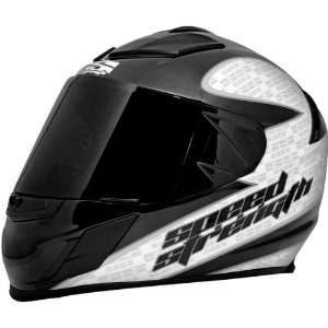 Speed And Strength SS2000 Twist Of Fate Motorcycle Helmet Black /White