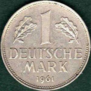 Germany 1 Deutsche Mark 1961 J  