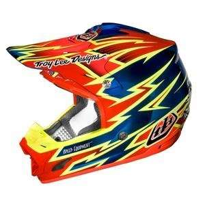  Troy Lee Designs SE3 Zap Helmet   X Small/Navy/Red 