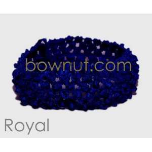  Royal   1.5 CROCHET HEADBANDS (12pk) Beauty