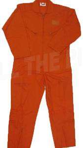 Military Flight Suit Coverall Air Force ORANGE  