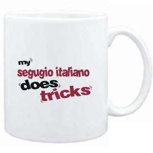  Mug White  MY Segugio Italiano DOES TRICKS  Dogs Sports 
