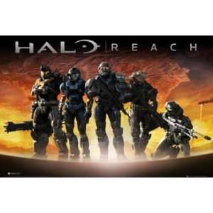  Halo Reach Lava XBOX Video Game Poster 24 x 36 inches 