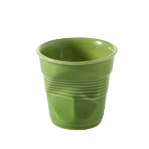   640680 Cappuccino Crumple Tumbler, Lime Green