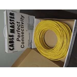  100m 328ft Cat6 UTP Bulk Network Lan Cable Solid Yellow 