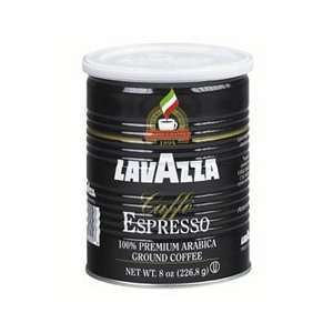 Lavazza Italian Cafe Espresso Ground Espresso (6 x 8.0 oz cans 