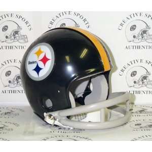 Pittsburgh Steelers   2 Bar 1963 1976   Riddell Mini Helmet  