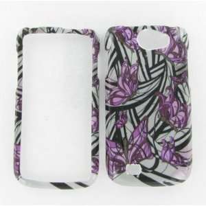  Samsung T679 (Exhibit II) Purple Butterfly Protective Case 
