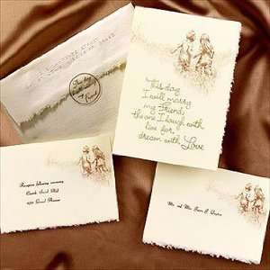  Parchment Wedding Invitations VR734 55 (QTY 100) Health 