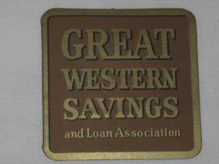Vintage Advertising Great Western Savings Needle Pack  