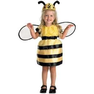  Girls Cute Toddler Queen Bee Costume (Size 3 4T) Toys 