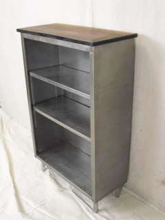 Industrial Metal Wood Top Kitchen Shelves (0245)*.  