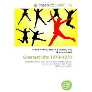  Greatest Hits 1970 1978 (9786134194198) Books