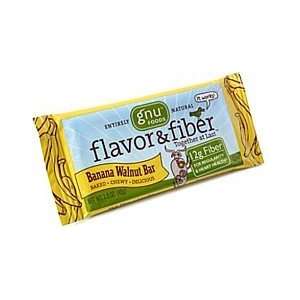  Gnu Foods Flavor & Fiber Bars Banana Walnut 16 Bar Value 