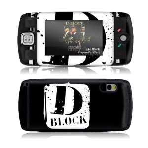  Music Skins MS DBLK10049 Sidekick LX  D Block  Logo Skin 