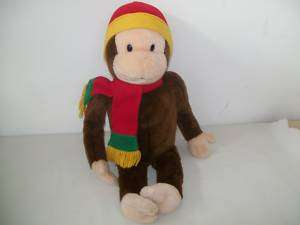 MACYS EXCLUSIVE CURIOUS GEORGE GIGGLES PLUSH WINTER  