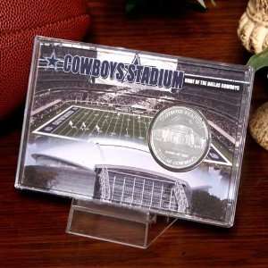  NFL Dallas Cowboys Cowboys Stadium Silver Coin Card 