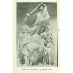   1909 Sculptures of American Indians Borgulum Dallin 