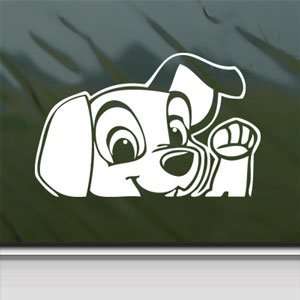  102 Dalmatians White Sticker Dog Disney 101 Laptop Vinyl 