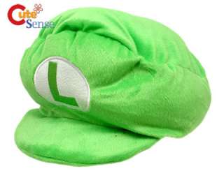 Super Mario Luigi Plush hat 1
