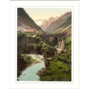 Goschenen and the Damma Glacier St. Gotthard Railway Switzerland, c 