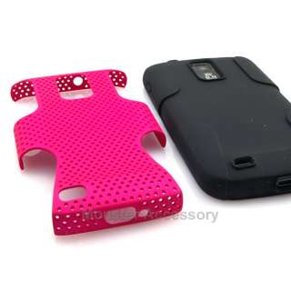   Dual Layer Hard Case Gel Cover for Samsung Galaxy S 2 T Mobile  