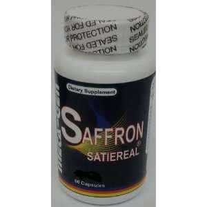 Saffron Satiereal Extract  60 Capsules