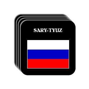  Russia   SARY TYUZ Set of 4 Mini Mousepad Coasters 