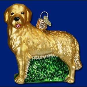 GOLDEN RETRIEVER DOG Ornament Old World Christmas NEW  