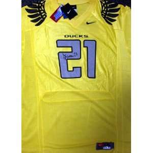   Oregon Ducks Yellow Jersey PSA/DNA RookieGraph Sports Collectibles
