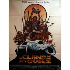  Cave Bear Movie Poster (11 x 17 Inches   28cm x 44cm) (1986) French 