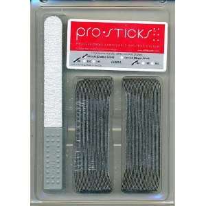 Pro Sticks Peel & Stick Professional Sanitizable Nail File Zebra 80/80 