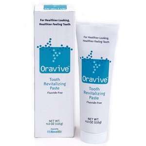  Oravive Revitalizing Fluoride Free Toothpaste with NovaMin 
