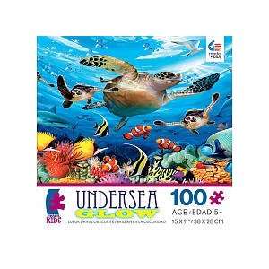  Ceaco Undersea Glow Ocean Life Jigsaw Puzzle Toys & Games
