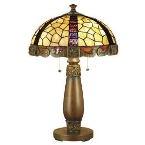    Dale Tiffany Golden Sand Tiffany Table Lamp