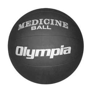  Olympia Rubber Medicine Ball   Black 6 Kilo, 12 13 lbs 