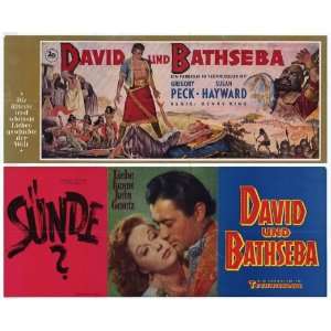  David and Bathsheba Movie Poster (11 x 17 Inches   28cm x 