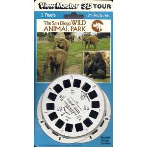  The San Diego Wild Animal Park 3d View Master 3 Reel Set 