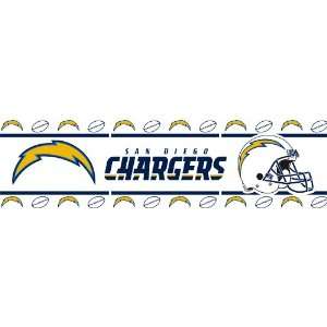  San Diego Chargers NFL Wall Paper Border Sports 