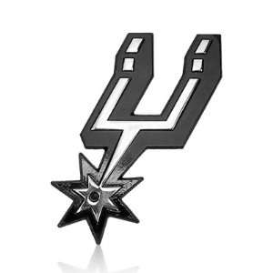  San Antonio Spurs Chrome Metal Car Emblem, Official 