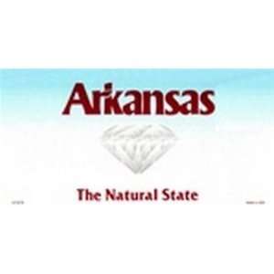 Arkansas State Background Blanks FLAT   Automotive License Plates 