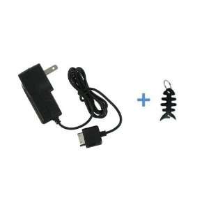  Wall Charger + Fishbone Style Keychain for Samsung Yp   S3 