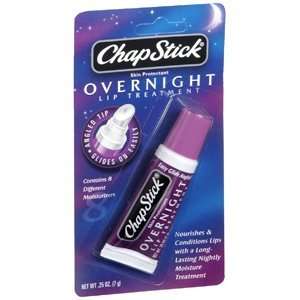  Special pack of 6 CHAPSTICK OVERNIGHT LIP 82641 0.25 oz 