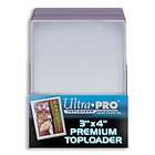 200 Ultra Pro Premium 3x4 Toploaders + 200 Soft Sleeves