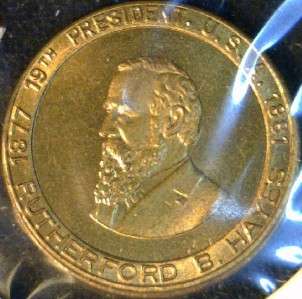 Rutherford B.Hayes MINT Version #2 Commemorative Bronze Medal   Token 
