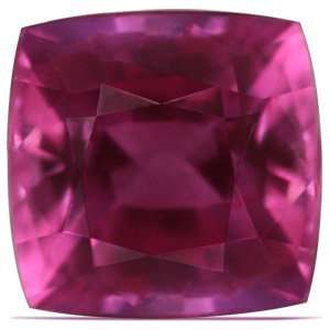  0.76 Carat Untreated Loose Ruby Cushion Cut Jewelry