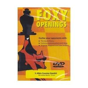  Foxy Openings #3 Albin Counter Gambit (DVD)   Martin Toys 