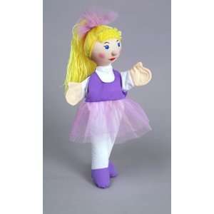  Ballerina Hand Puppet. LEAD FREE.