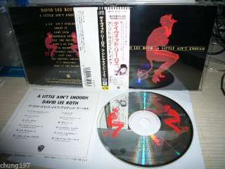 DAVID LEE ROTH A LITTLE AINT ENOUGH JAPAN CD 2400yen  