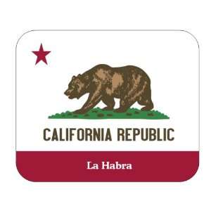  US State Flag   La Habra, California (CA) Mouse Pad 